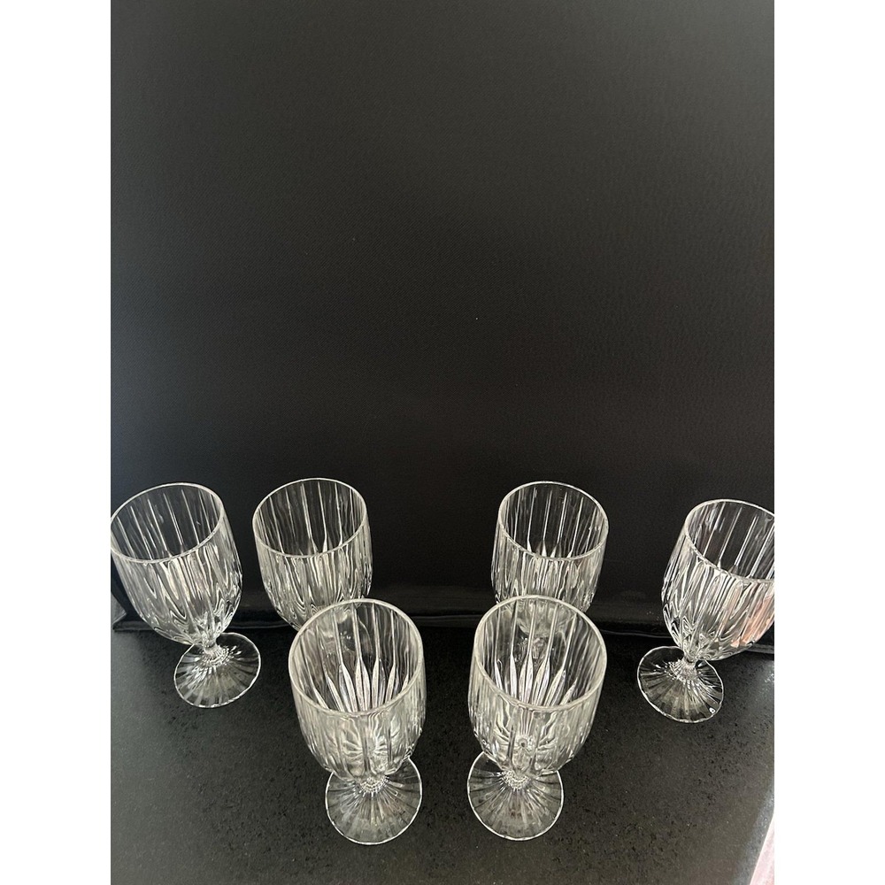 Mikasa Park Lane Water/Tea Goblets Set Of Six